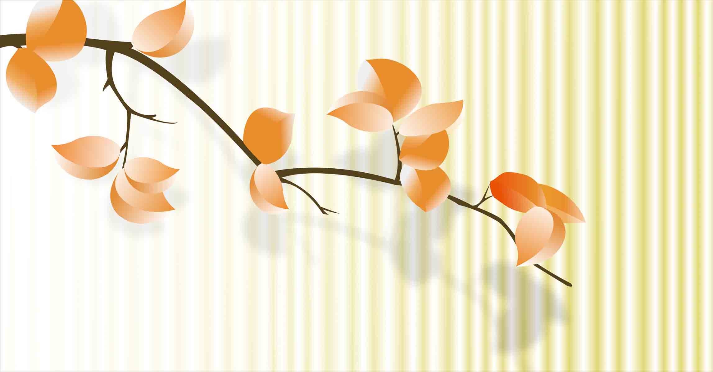 179素材贴挂画装饰画墙画挂画壁画733树叶 tif海报印制