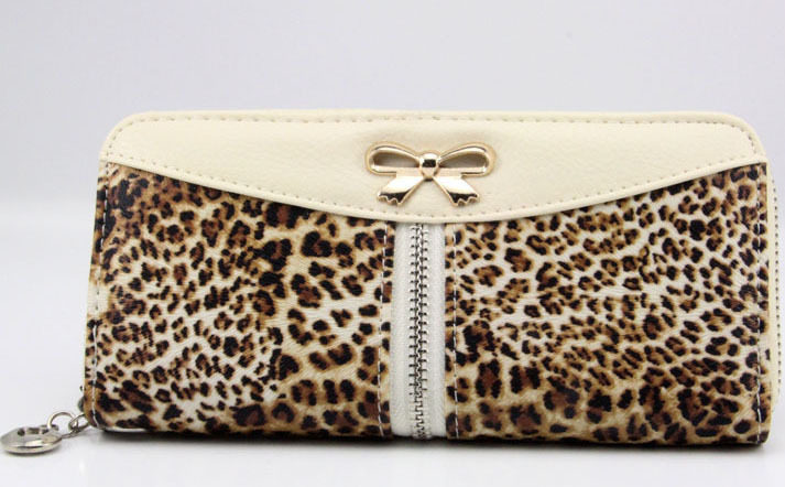 包邮韩版潮流新款拉链柔软豹纹+蝴蝶结 手拿包钱夹女钱包 包包|msdalam kategori Beg kulit/wanita/beg lelaki, Wallet - dari Buy2taobao.com untuk memberikan perkhidmatan ejen Taobao profesional membeli