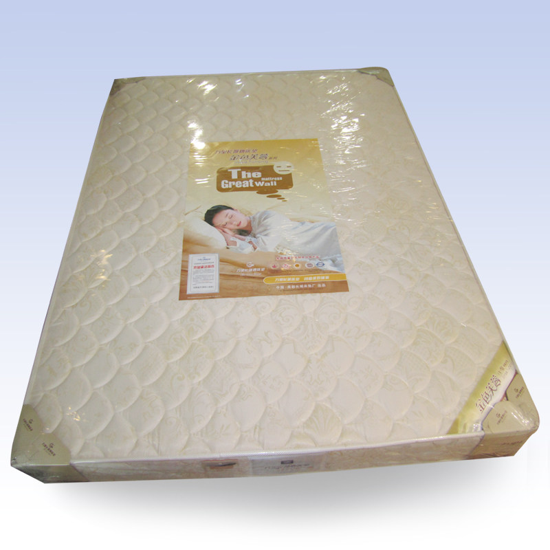 正品万里长城牌床垫 席梦思 金色芙蓉一型弹簧床垫 双人椰棕床垫