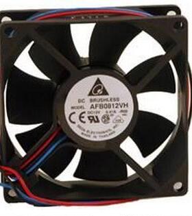 台湾台达DELTA AFB0812VH-ROO 8025 12V 电源风扇 报警散热风扇