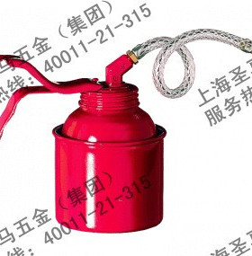 德国PRESSOL牌金属油壶 standard oiler 250ml，St，red  05133