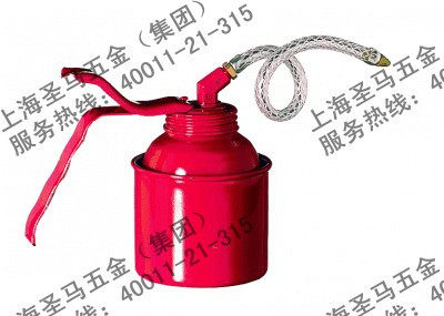 德国PRESSOL牌金属油壶standard oiler 350ml，St，red 05134