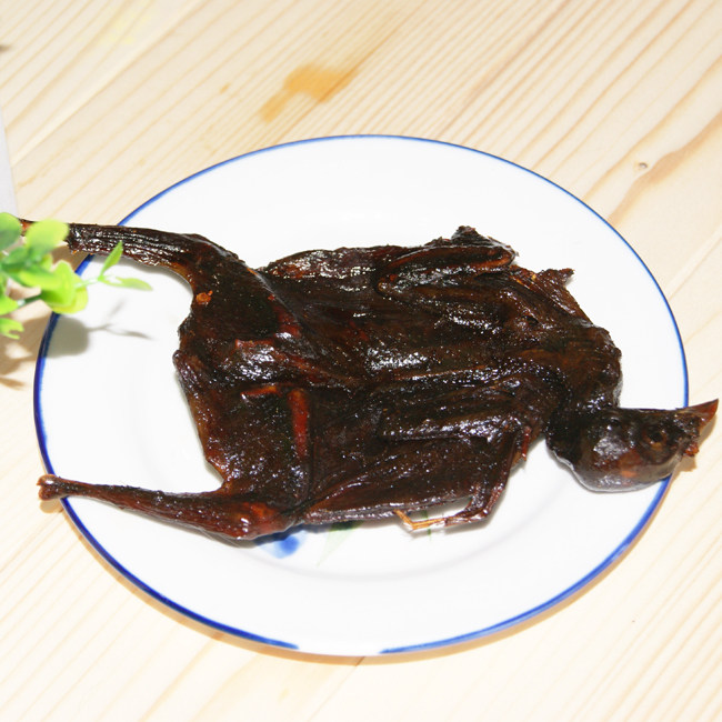 湖南南县特产超哥酱板鹌鹑 酱板鸟 4只装
