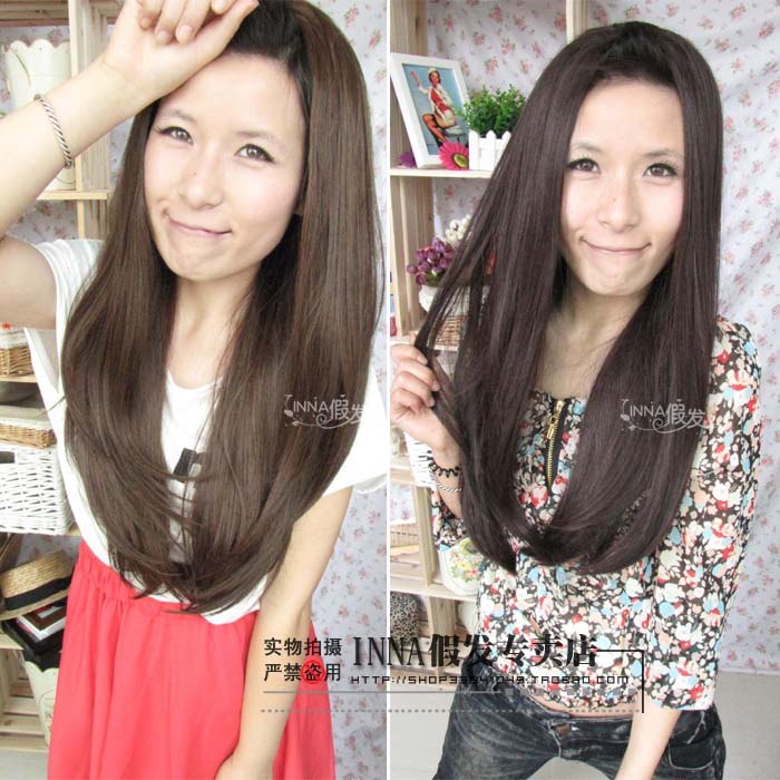 Perruque Long cheveux raides - Ref 2609470 Image 1