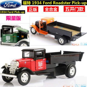 香港TINS限量版 福特FORD1934 卡车 皮卡运输车 全合金车模型玩具