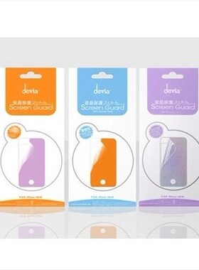 Devia 迪沃适用于 iPhone 5c手机屏幕保护膜 苹果5C 高透防指纹膜
