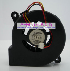原装6025 12V 0.26a T60H1250A 6cm DLP大屏幕 涡轮风扇HZDO