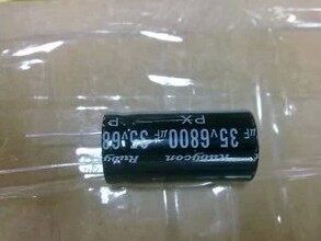 35V6800uF 功放板电源滤波铝电解电容6800UF35V 体积 18x35 18X40