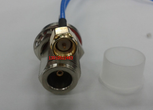 射频N-KY/SMA-J同轴半柔RG405馈线 N母带盘转SMA公蓝色半柔高频线
