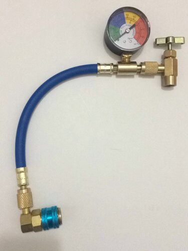 R134AR12汽车空调制冷剂检测补充加氟管接头开瓶器可拆换BA802G50