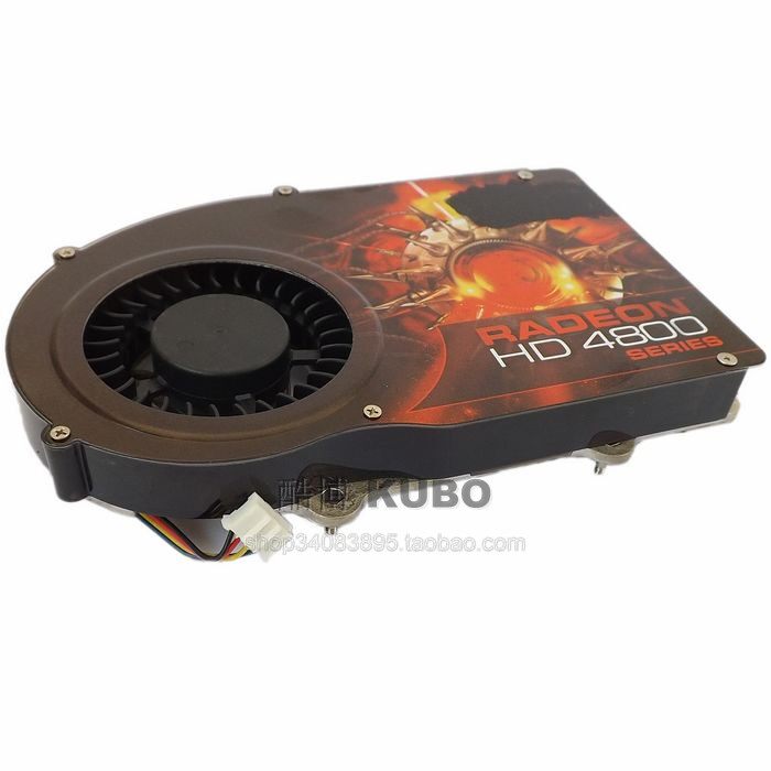 讯景 HD4850 9800GT显卡风扇 53mm显卡散热器 铜底 4针接口|ruв категории компьютерное оборудование/дисплей/Компьютерная периферия, радиатор/вентилятор - от Buy2taobao.com для оказания профессиональной услуги покупки агента Taobao