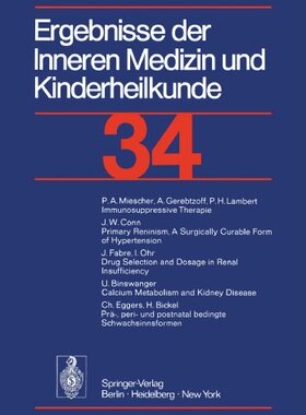 【预订】Ergebnisse Der Inneren Medizin Und K...