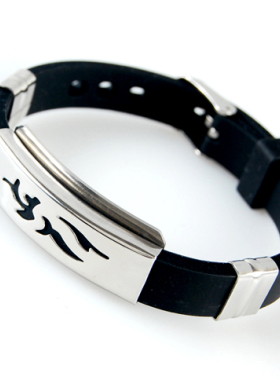 韩版钛钢男士饰品手链