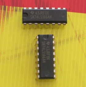 SN74LS166AN   74LS166全新原字TI 逻辑移位寄存器