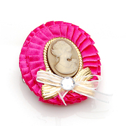 Email Crystal brooch women smiling Korean Sun Hat fancy brooch pin clasp Korea jewelry