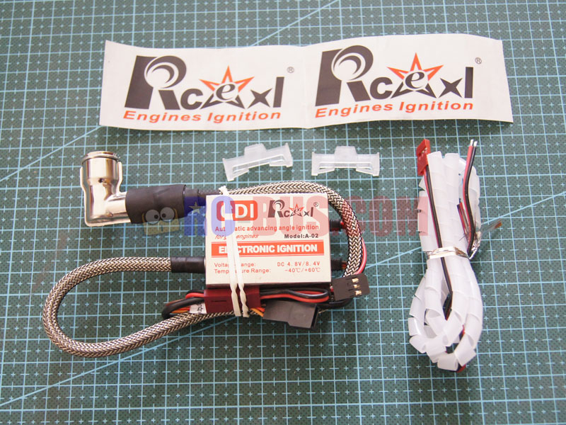 Rcexl CM-6 90度单缸点火器 DLE30 DLE55 DLE85 DLE20 DLE20R