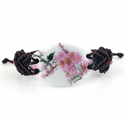 Hand Kung Fu hand-woven trees she grows shoots of Jingdezhen ceramic bracelet classic vintage ethnic jewelry jewelry