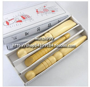 足疗按摩器 足底按摩棒点穴棒 一盒3根