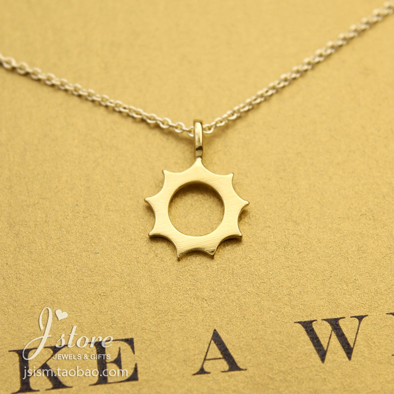 dogeared美国镀金链阳光太阳