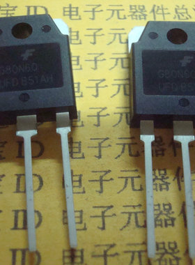 SGH80N60UFDTU G80N60UFD G80N60 全新原装仙童公司TO-3P