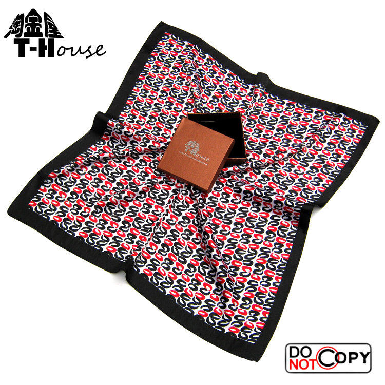 印花男士英伦风精致礼盒小围巾