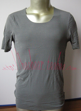 德国舒雅 精品铂雅系列 随型裁超细莫代尔男士短袖 T恤95/0241M