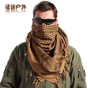 防风純棉阿拉伯方巾包邮头巾披肩魔术围巾 冬季防寒加厚款多色选