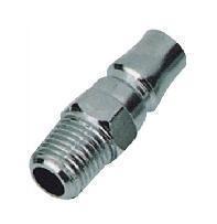 气动C式快速接头PM20快插气管接头PM30公头PM40外螺纹2分3分4分