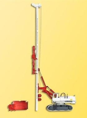 久安铁道 工程车模型 KIBRI 11253 利勃海尔 974 带打桩/钻探配件