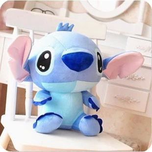 可愛史迪仔公仔大號萌布娃娃史迪奇毛絨玩具抱枕生日禮物女生 包郵