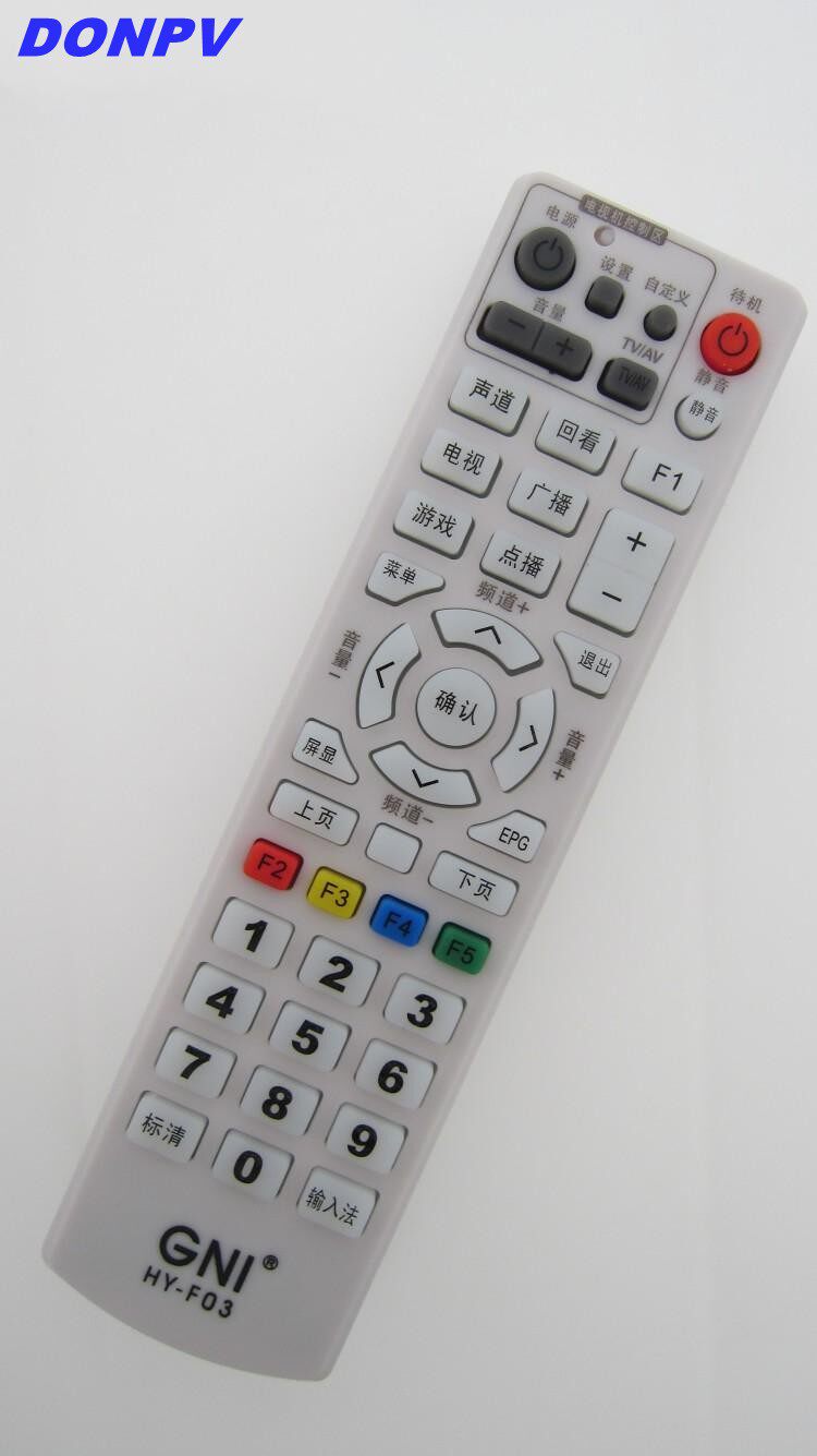 适用于 环网GNI HY-F03 C1150 C1150K C1150H遥控器 学习型HYF-03