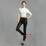 Pantalon cuir homme pantalons fuselés SHENGJIA - Ref 1482221 Image 21