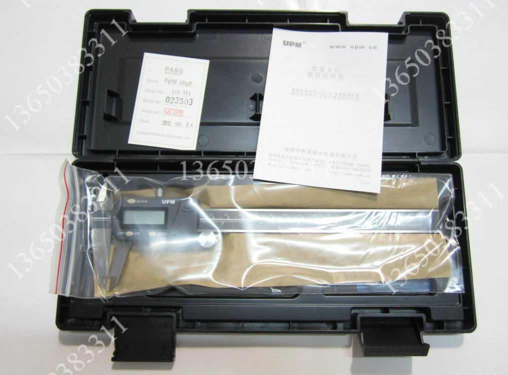 厂家直销全新原装正品联思圆头三键UPM 数显卡尺0-150mm游标卡尺
