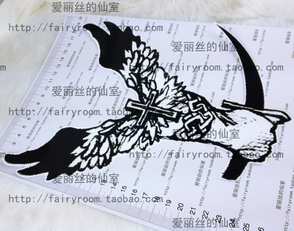 COSPLAY道具COS纹身军火女王 法尔梅/瓦尔玫 大姐头 整体翅膀