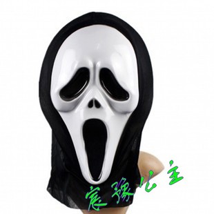 万圣节鬼面具 吓人恐怖面具 蜈蚣脸 巫婆鬼脸面具 惊声尖叫鬼面具
