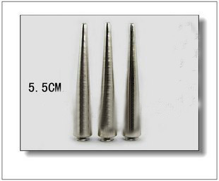 diy朋克风纯铜尖钉18包邮