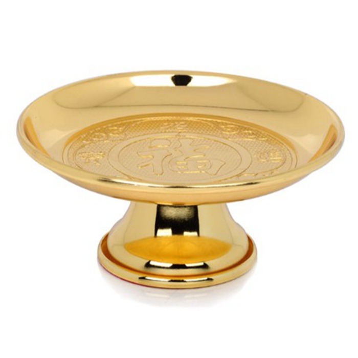 佛堂供盘招财工艺品