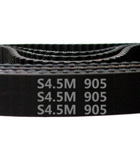 定做 圆弧齿 橡胶 同步带 S4.5M 905 201齿 周长905mm 厂家促销