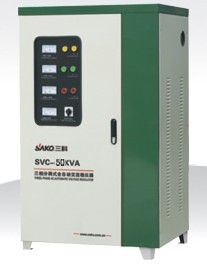 三科稳压器50000W 50KVA 三相380V大功率稳压电源TNS SVC