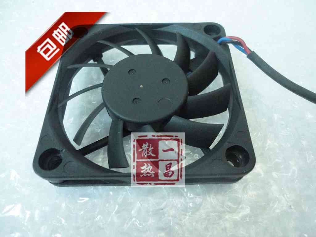 台达 6010 6CM 双滚珠 12V0.18A 大风量风扇 测速版 EFB0612HA