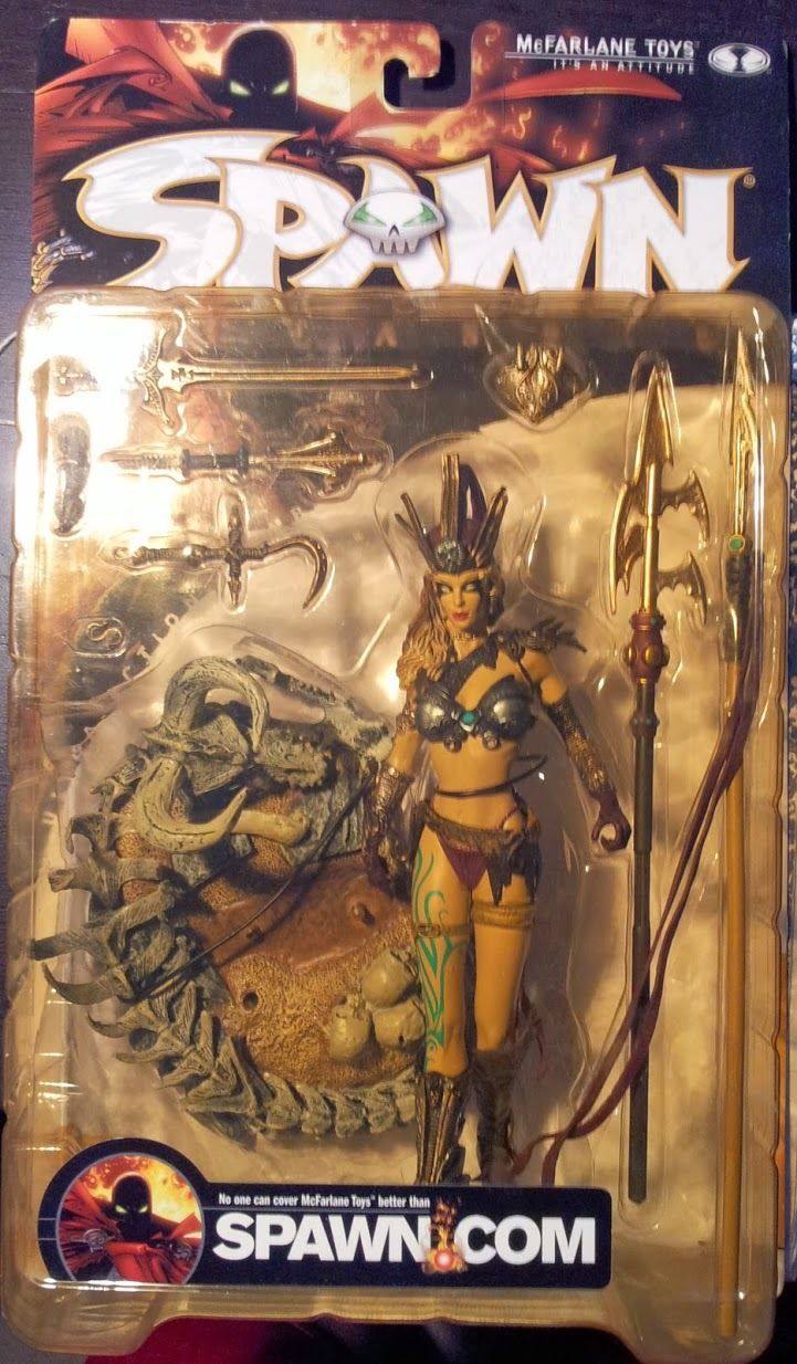 热血玩具模型手办 麦克法兰 再生侠 spawn 17代 女武神 tiffany