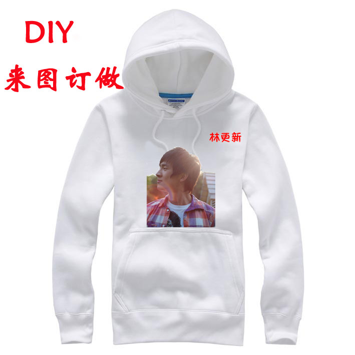 林更新图片文字短款外套套头卫衣周边男女同款长袖会服DIY定制,个性定制/设计服务/DIY,卫衣定制/加工,淘宝优惠券,粉丝福利购,淘宝优惠卷
