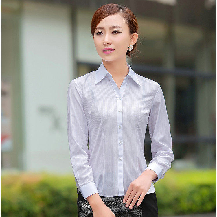 商务职业装工作服通勤风女士衬衣