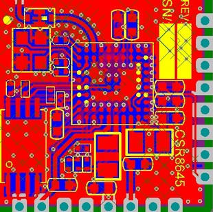 蓝牙模块pcb 蓝牙音频模块CSR8645 音频蓝牙 CSR8645 A2DP 蓝牙