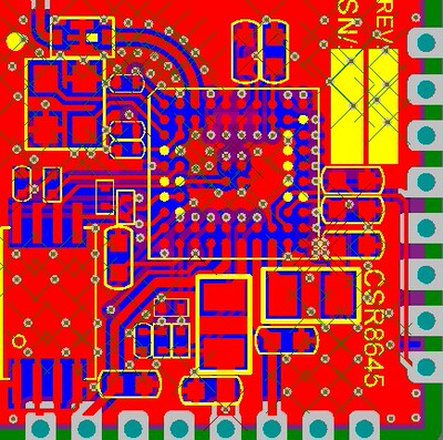 CSR8645蓝牙模块pcb csr8645音频蓝牙pcb CSR8645 A2DP 8645蓝牙