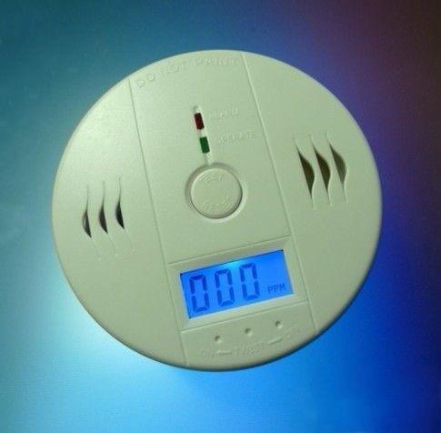 电池款一氧化碳报警器独立式CO有毒气体探测器 浓度显示 声光报警