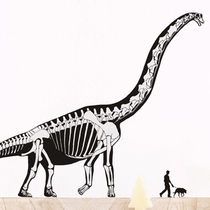 远古恐龙 创意艺术大墙贴 客厅卧室 儿童房幼儿园教室卡通装饰贴