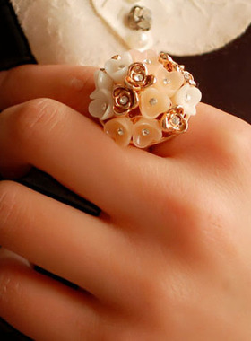 包邮！韩国潮人饰品女水钻时尚