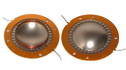 高音膜JBL2425-2426-2427-2420 H 8欧/16欧进口扁线 线圈膜粘铝片