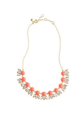 欧美饰品珍珠花瓣项链